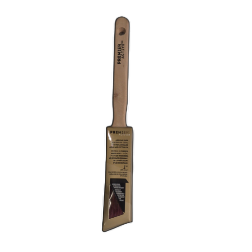 Paintbrush 1 Angular Sash Wood Handle Premier Active