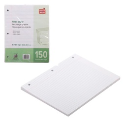 Filler Paper Ruled 150 Sheets