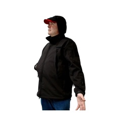 Concealed carry jacket black - medium