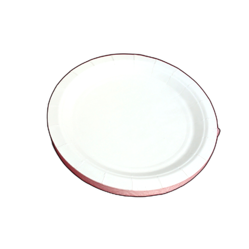 Paper Plates 7 Round White 125pk.